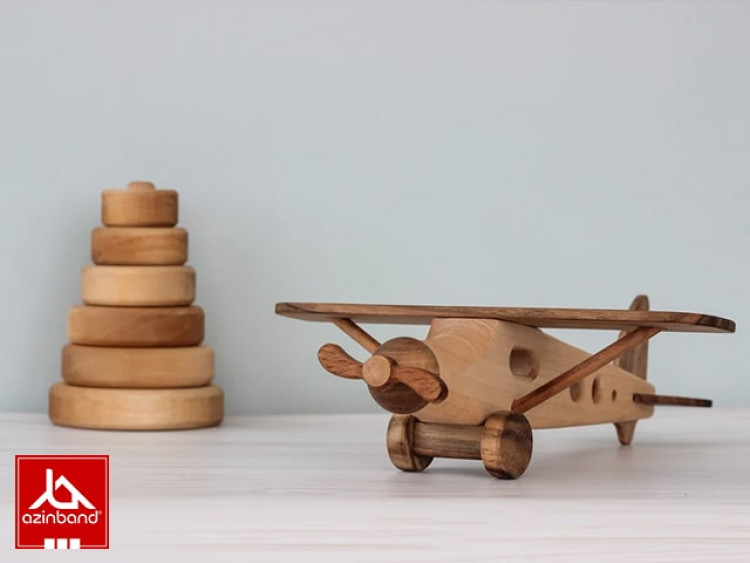 اسباب بازی چوبی هواپیما کد 111 - شماره 6