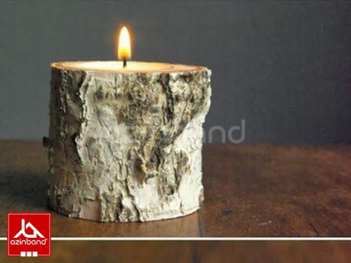 جاشمعی چوبی رومیزی