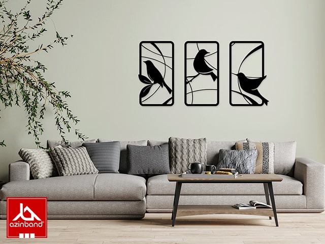 پک سه عددی قاب دیواری کد 55