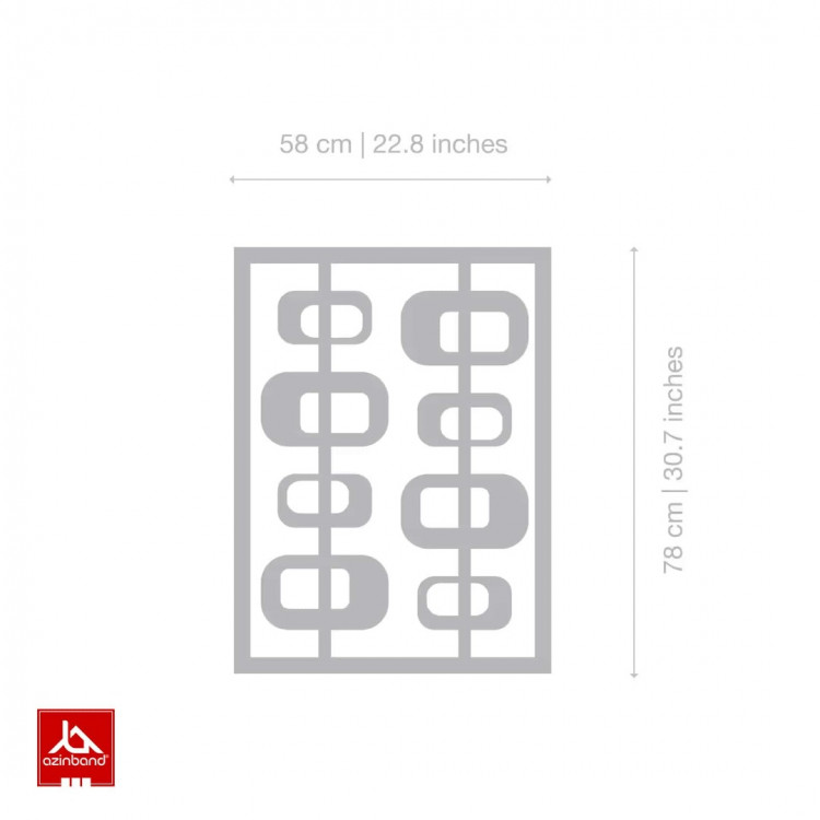 پنل سه بعدی دیواری کد 18 - شماره 4