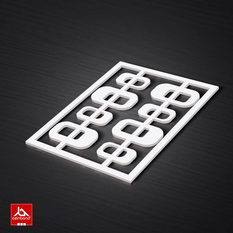 پنل سه بعدی دیواری کد 18 - شماره 1