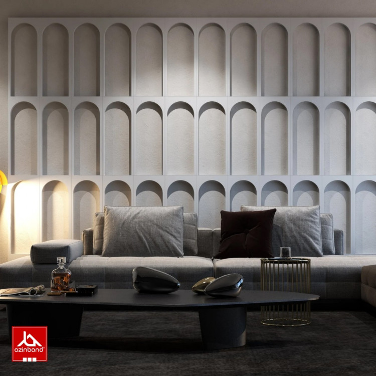 پنل سه بعدی دیواری کد 23 - شماره 0