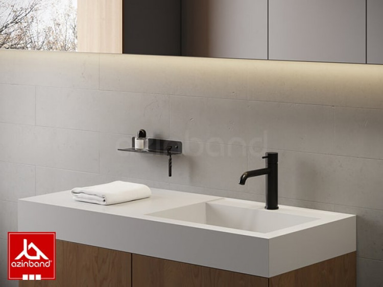 شلف دیواری سرویس بهداشتی کد 66 به همراه هولدر - شماره 3