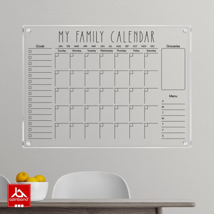 تخته وایت برد دیواری کد 108 - شماره 5