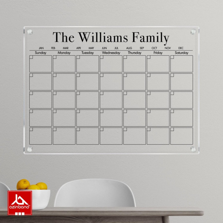 تخته وایت برد دیواری کد 110 - شماره 5