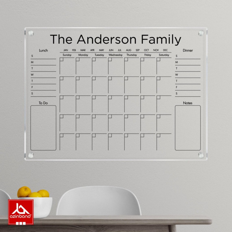 تخته وایت برد دیواری کد 111 - شماره 4