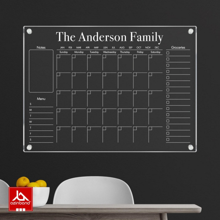 تخته وایت برد دیواری کد 112 - شماره 5