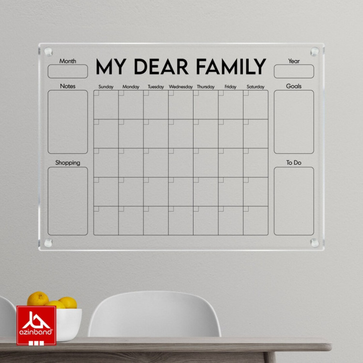 تخته وایت برد دیواری کد 114 - شماره 5