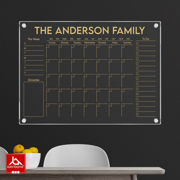 تخته وایت برد دیواری کد 118 - شماره 5