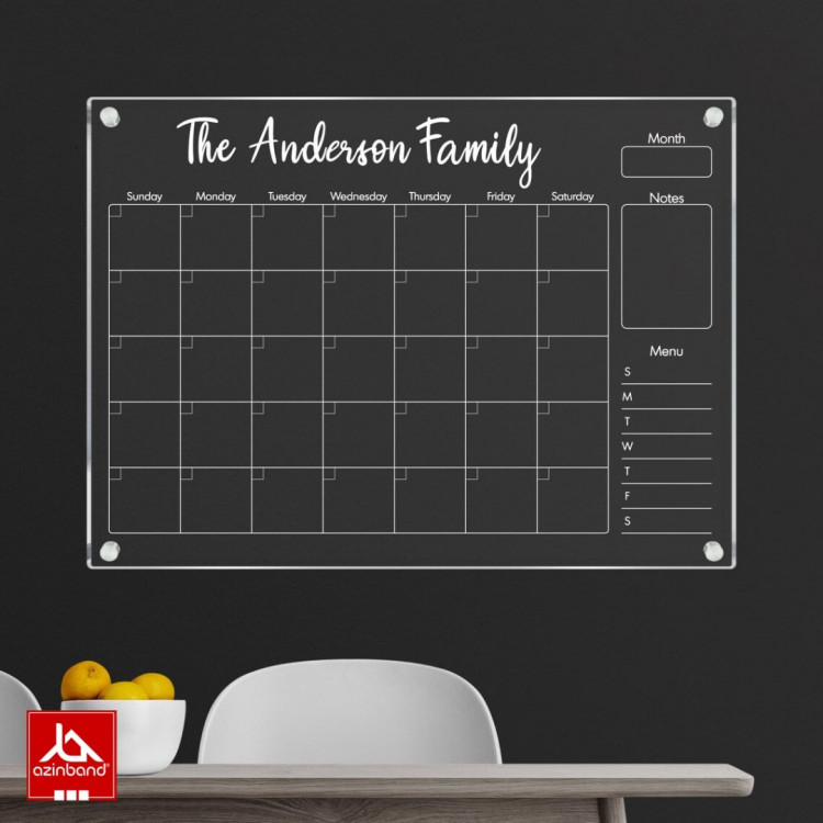 تخته وایت برد دیواری کد 121 - شماره 3