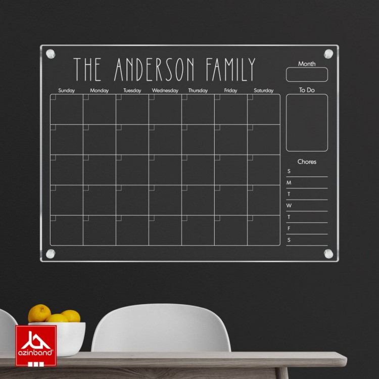 تخته وایت برد دیواری کد 125 - شماره 3