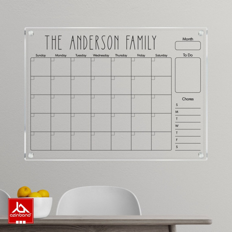 تخته وایت برد دیواری کد 125 - شماره 5