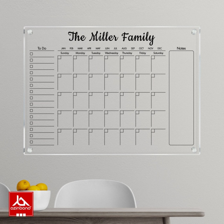 تخته وایت برد دیواری کد 127 - شماره 3