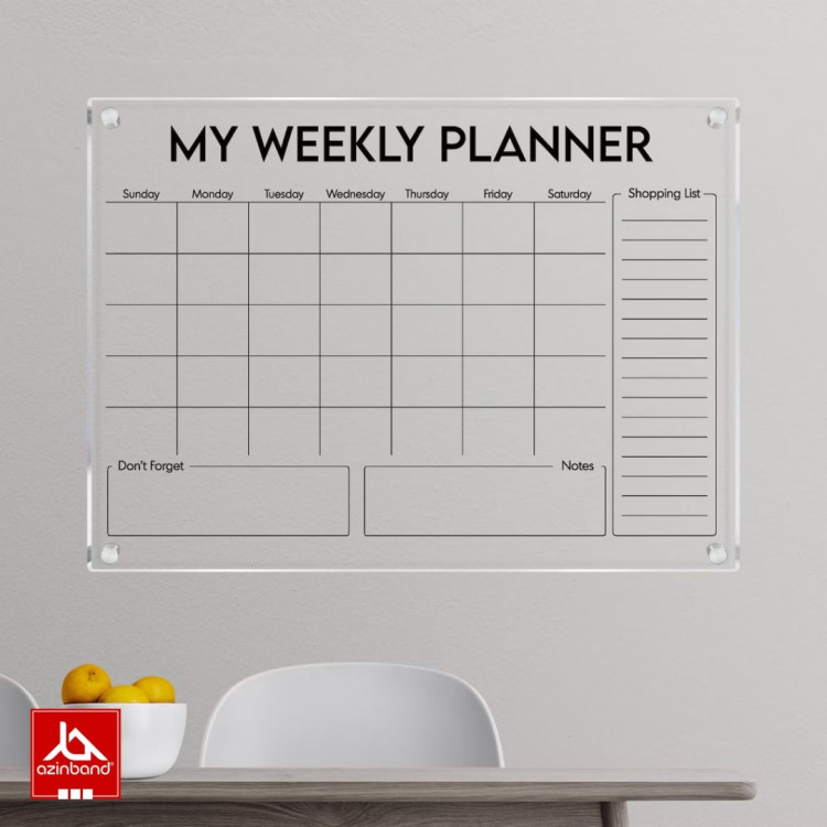 تخته وایت برد دیواری کد 128 - شماره 4