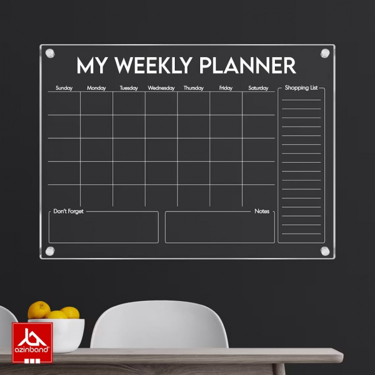 تخته وایت برد دیواری کد 128 - شماره 2