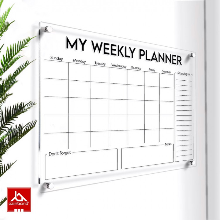 تخته وایت برد دیواری کد 128 - شماره 0