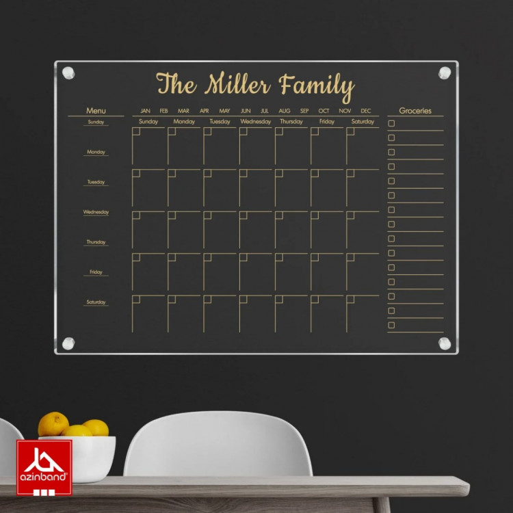 تخته وایت برد دیواری کد 133 - شماره 5