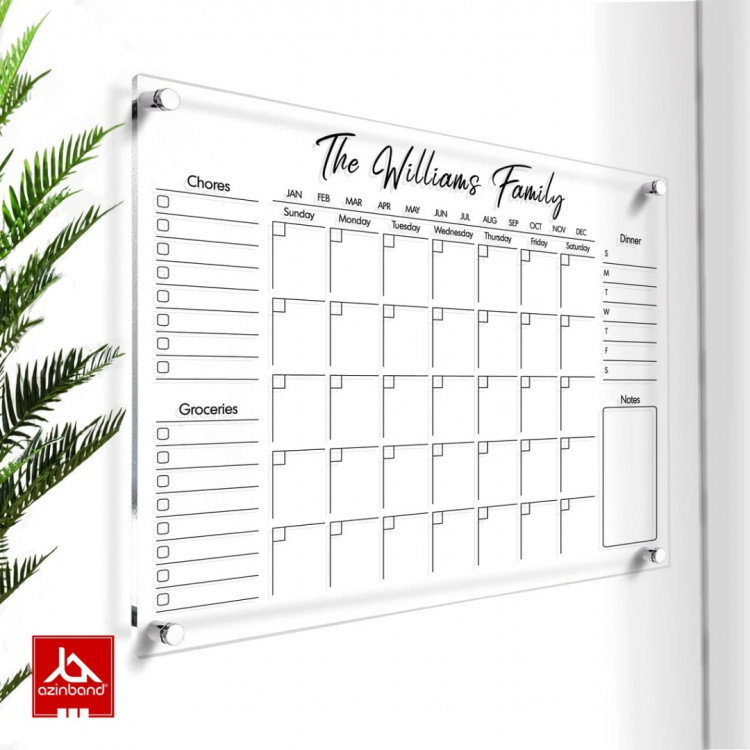 تخته وایت برد دیواری کد 135 - شماره 0