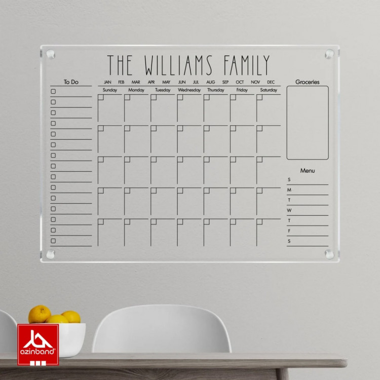 تخته وایت برد دیواری کد 136 - شماره 5