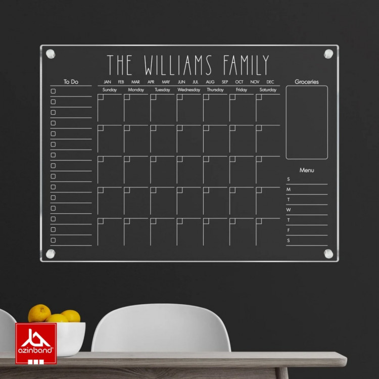 تخته وایت برد دیواری کد 136 - شماره 4