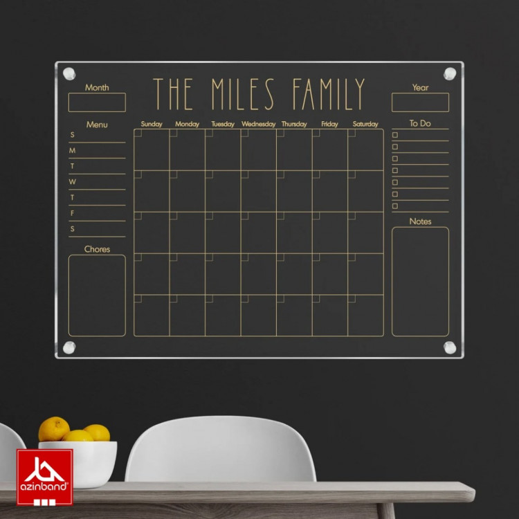 تخته وایت برد دیواری کد 138 - شماره 3