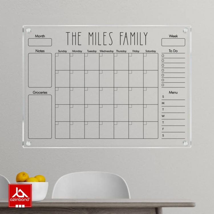 تخته وایت برد دیواری کد 142 - شماره 5