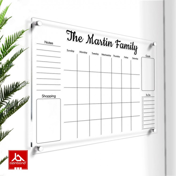 تخته وایت برد دیواری کد 143 - شماره 0