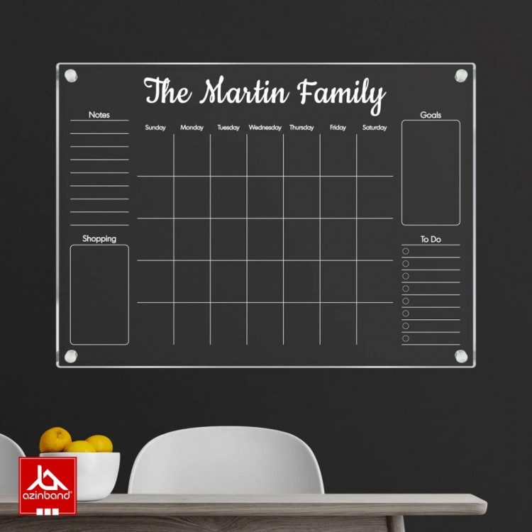 تخته وایت برد دیواری کد 143 - شماره 3