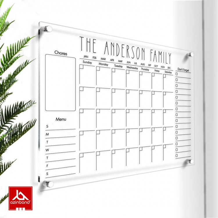 تخته وایت برد دیواری کد 149 - شماره 0