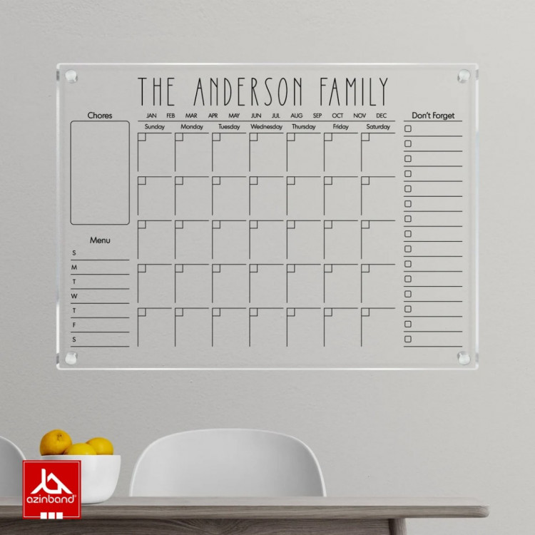 تخته وایت برد دیواری کد 149 - شماره 4