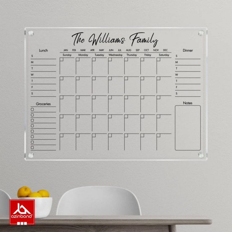 تخته وایت برد دیواری کد 150 - شماره 4