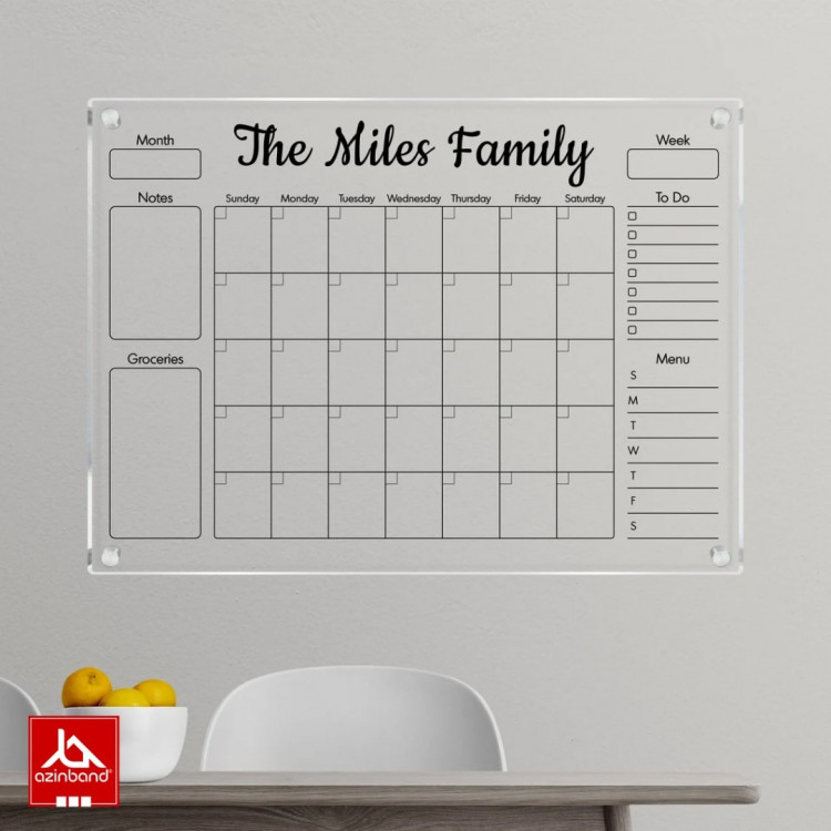 تخته وایت برد دیواری کد 153 - شماره 5