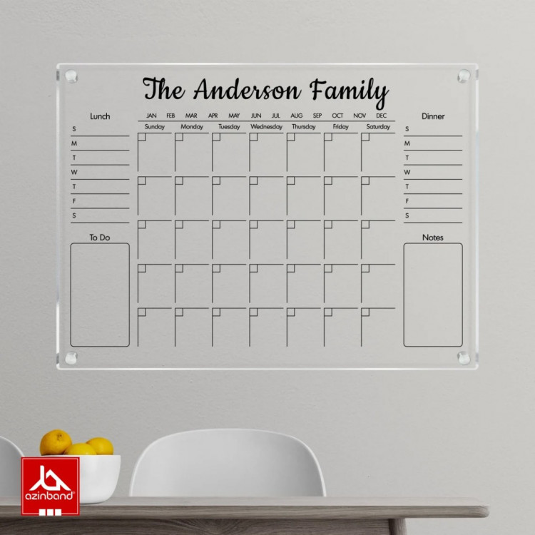 تخته وایت برد دیواری کد 154 - شماره 4