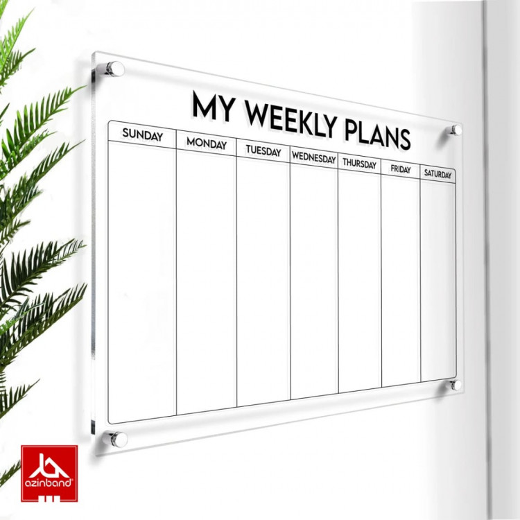 تخته وایت برد دیواری کد 156 - شماره 0