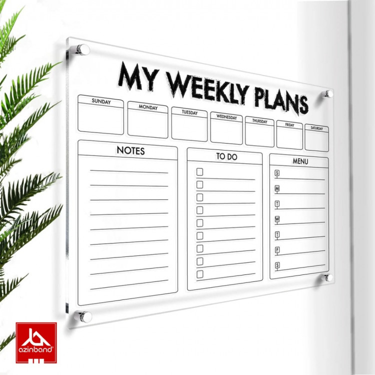 تخته وایت برد دیواری کد 157 - شماره 0