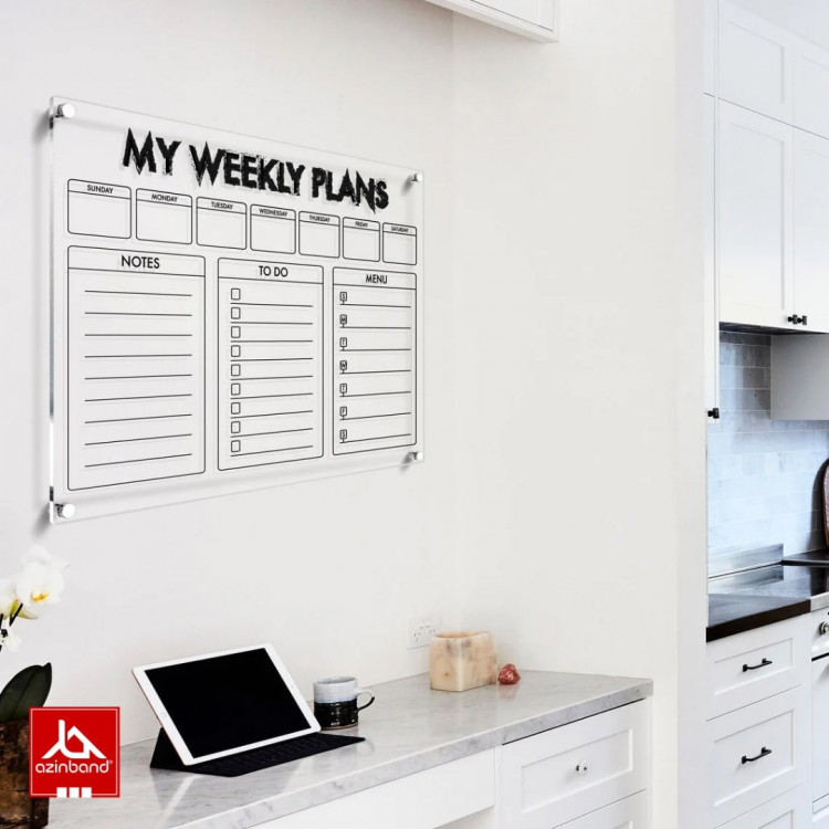 تخته وایت برد دیواری کد 157 - شماره 2