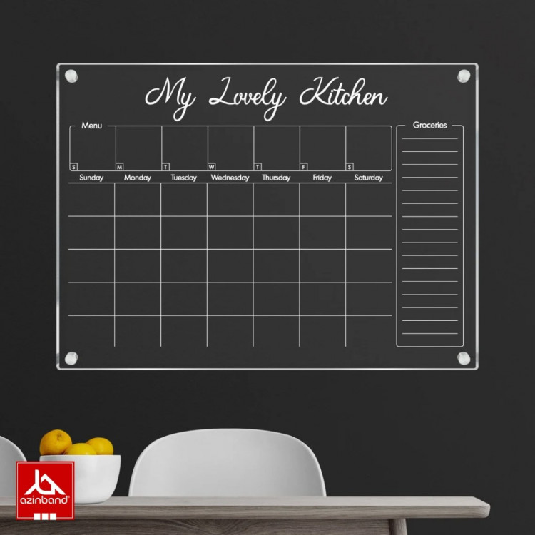 تخته وایت برد دیواری کد 158 - شماره 2