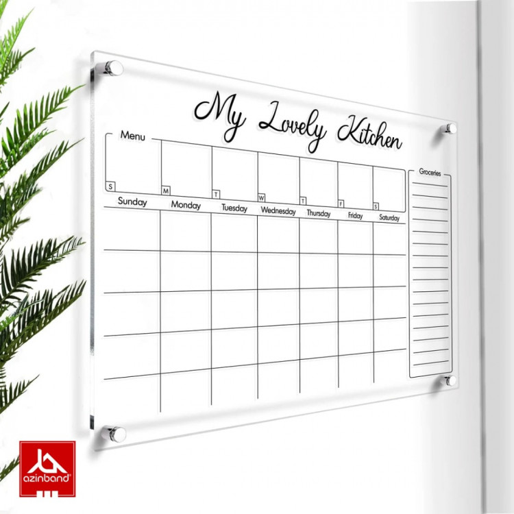 تخته وایت برد دیواری کد 158 - شماره 4