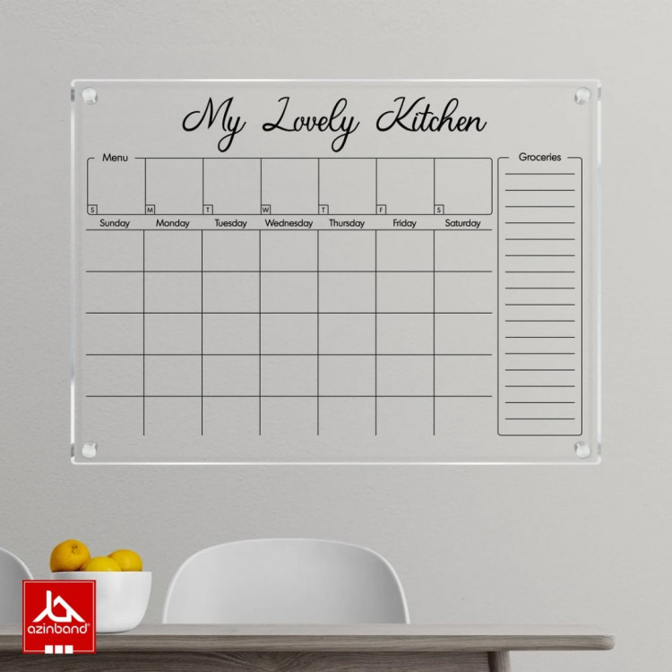 تخته وایت برد دیواری کد 158 - شماره 3