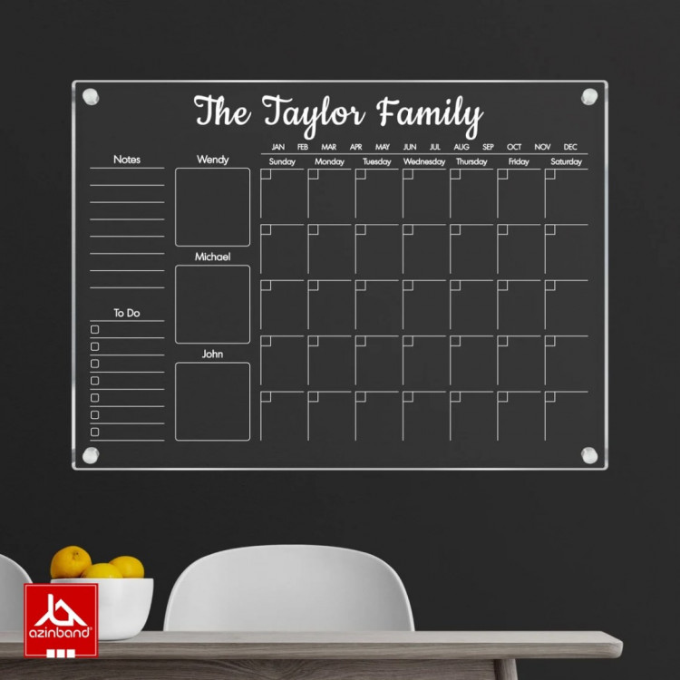 تخته وایت برد دیواری کد 159 - شماره 3