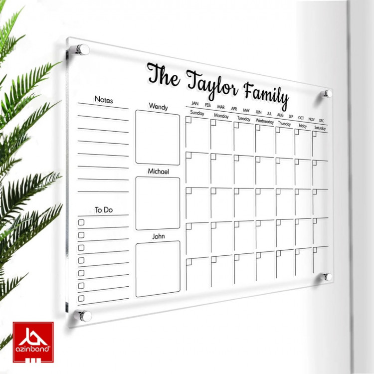 تخته وایت برد دیواری کد 159 - شماره 0