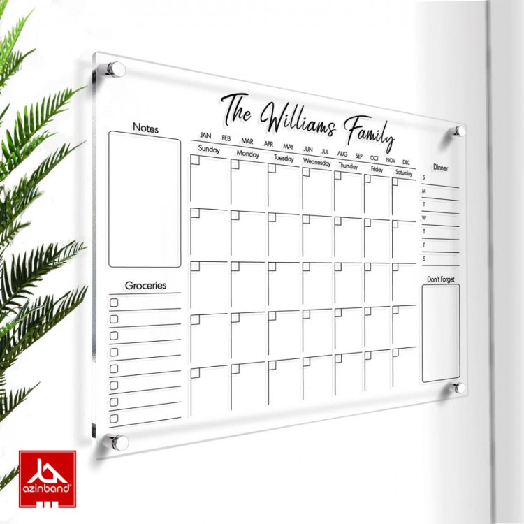 تخته وایت برد دیواری کد 163 - شماره 0