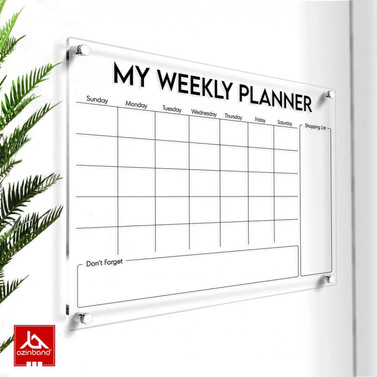 تخته وایت برد دیواری کد 168 - شماره 0