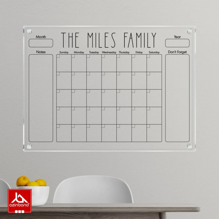 تخته وایت برد دیواری کد 171 - شماره 5