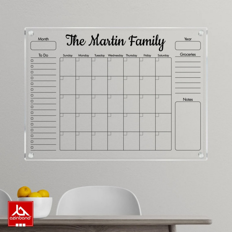 تخته وایت برد دیواری کد 172 - شماره 5