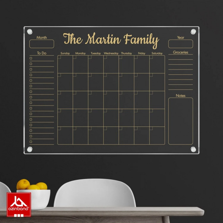 تخته وایت برد دیواری کد 172 - شماره 2