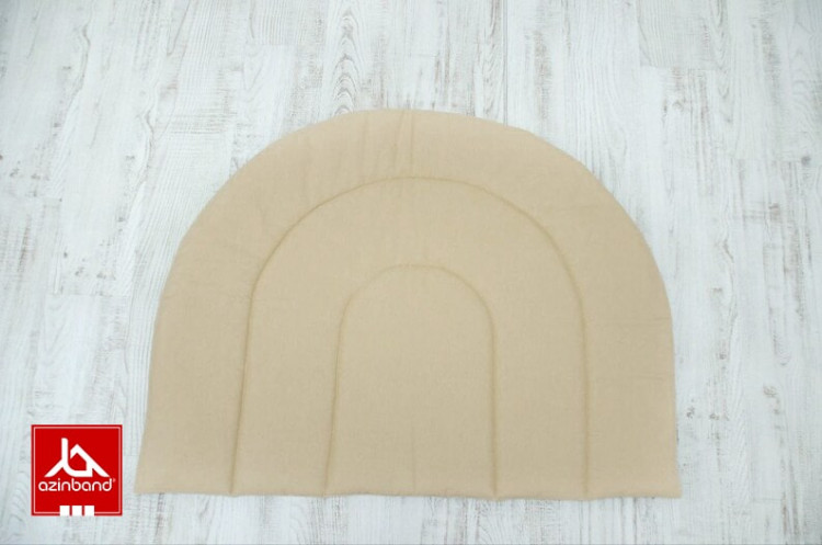 چادر بازی کودک طرح کلبه به رنگ نسکافه ای - شماره 4