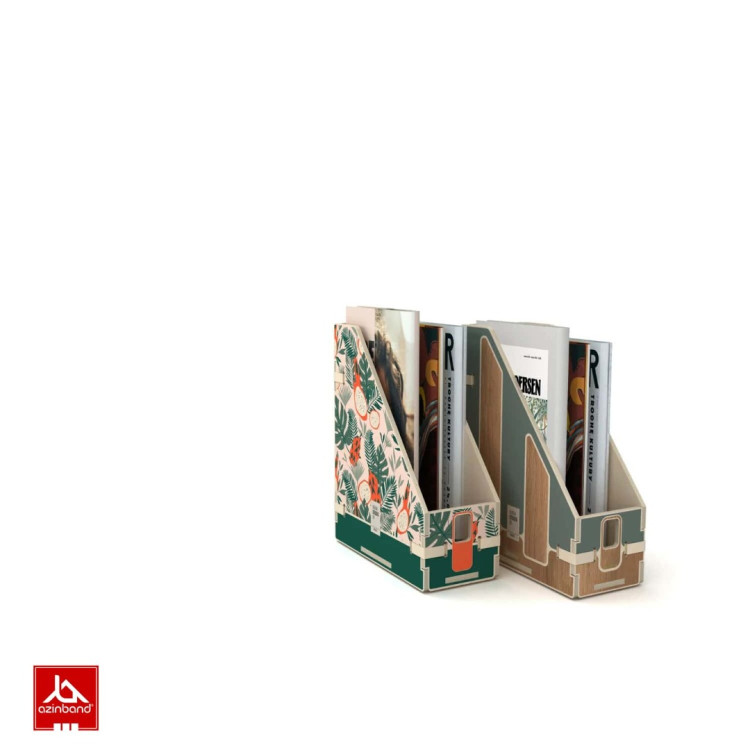 جامجله‌ای و ارگانایزر رومیزی چوبی مدل UrbanNest Organizer - شماره 0