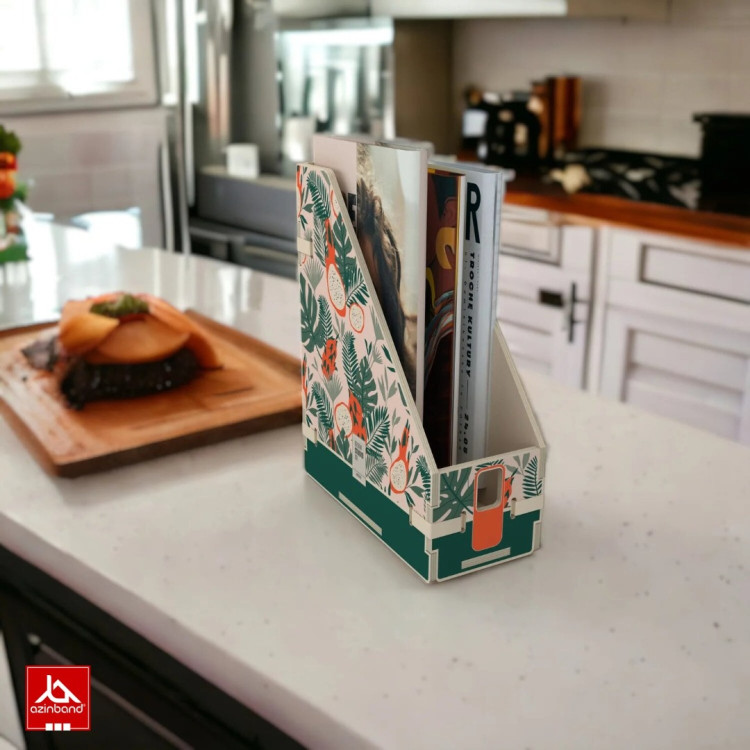 جامجله‌ای و ارگانایزر رومیزی چوبی مدل UrbanNest Organizer - شماره 4
