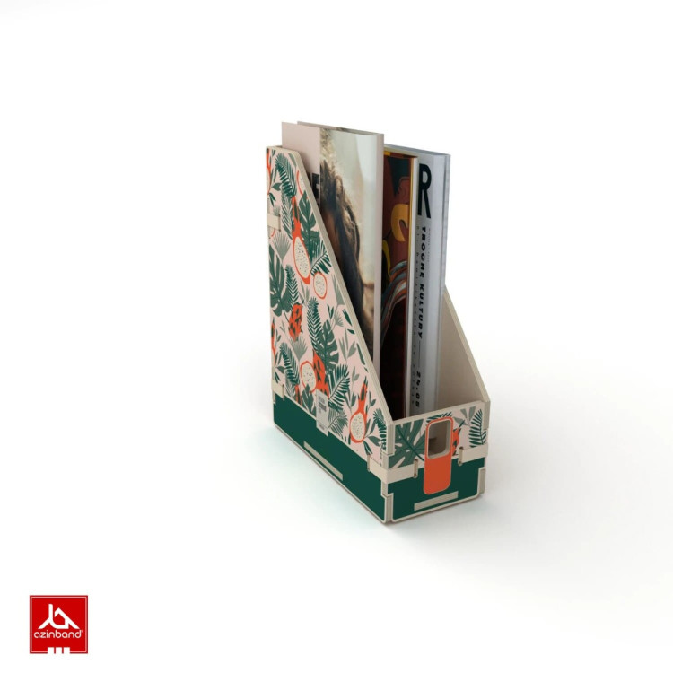 جامجله‌ای و ارگانایزر رومیزی چوبی مدل UrbanNest Organizer - شماره 3
